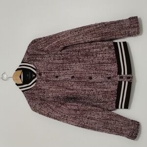 Scotch & Soda Herringbone Varsity Jacket